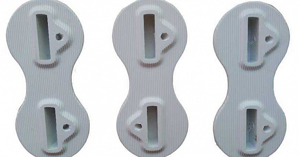 Fusion Fin Plug Set with 6 fin screws