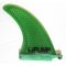 Pump Hex Core Fibreglass Longboard Fin Green