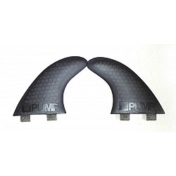 Pump Hex Core Fibreglass Quad Fin Set Smoke