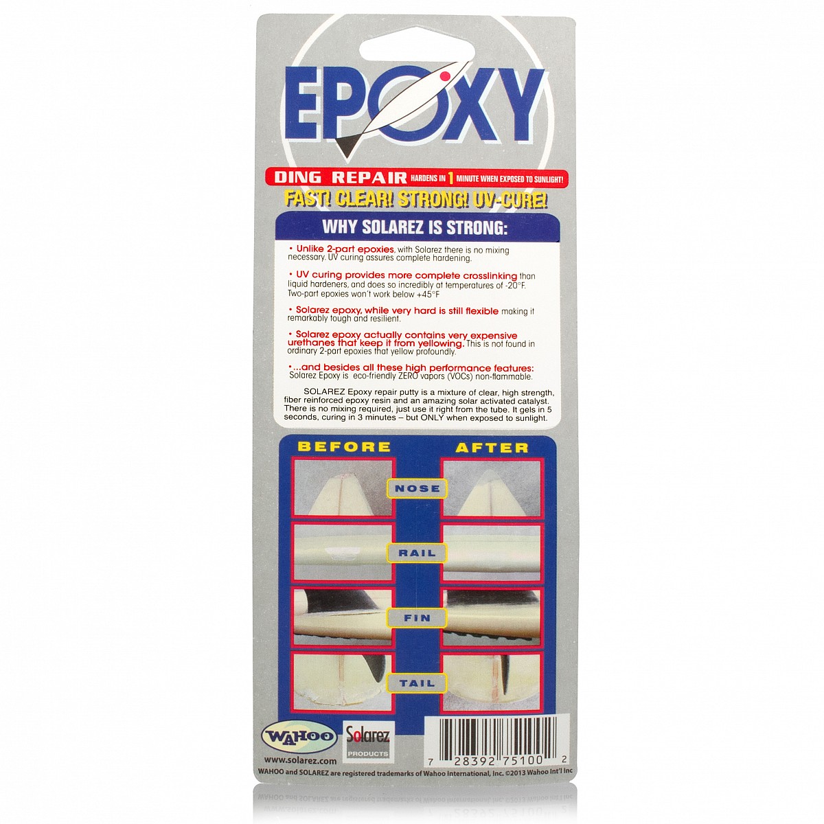 Solarez Epoxy Ding Repair Kit 1 oz