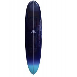 Hot Buttered Longboard Surfboard Navy Blue   8.0