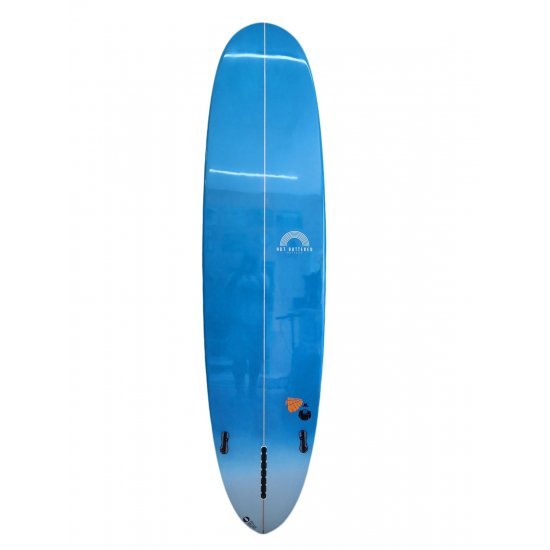 Hot Buttered Longboard Surfboard Sea Blue   8.0