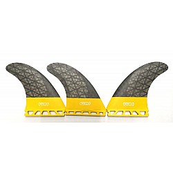 Pump G7 Future Thruster Fin Set Yellow