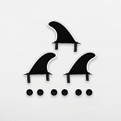 Soft Top Surfboard Replacement Fin Set (set of 3) Soft Top Surfboard Replacement Fin Set (set of 3)