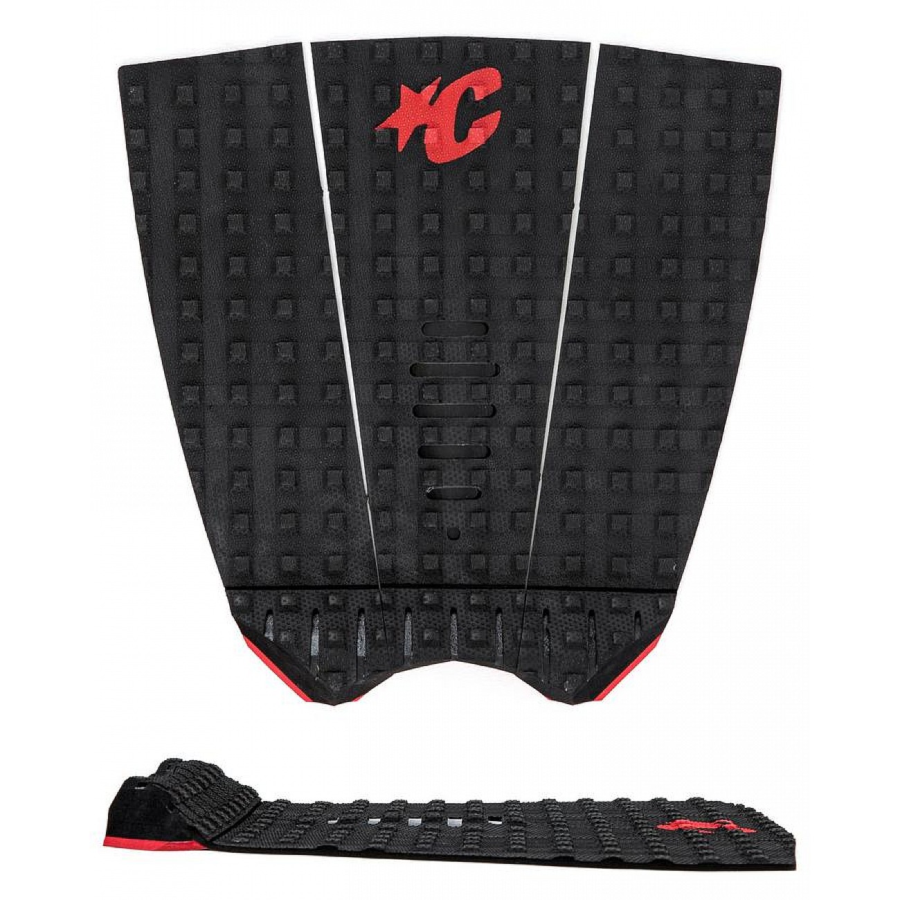 Creatures of Leisure Mick Fanning LITE Traction Pad Black Red