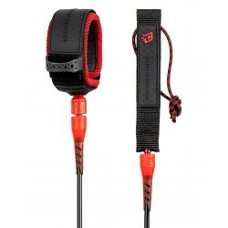 Creatures of Leisure -7'0 Reliance Pro Surfboard Leash-Black/Red