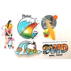 Saltwater Dreaming Stickers- 5 pack