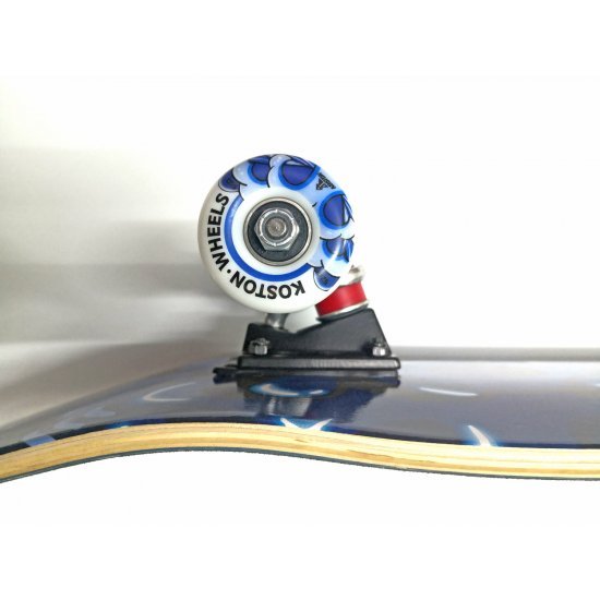 Koston Skateboard Blue Pumped 8.25 inch