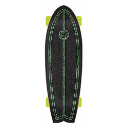 Santa Cruz Flier Dot Shark Cruiser Skateboard 8.8in x 27.7in 