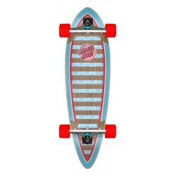 Santa Cruz Decoder Wave Pintail Cruiser Skateboard 9.20in x 33in