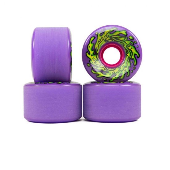 Slime Balls Mini OG Slime Purple 78a Skateboard Wheels 60mm