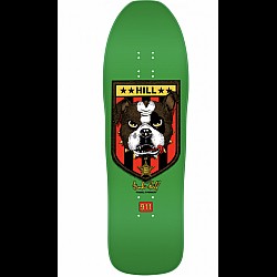 Powell Peralta Frankie Hill Bulldog Green Skateboard Deck 10 x 31.5 แผ่นสเก็ตบอร์ด