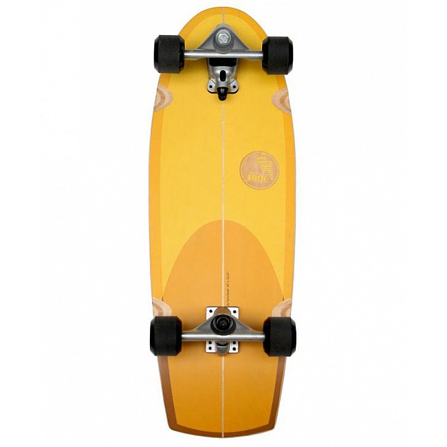 Slide SurfSkate Board   30 inch  Quad Sunset Complete