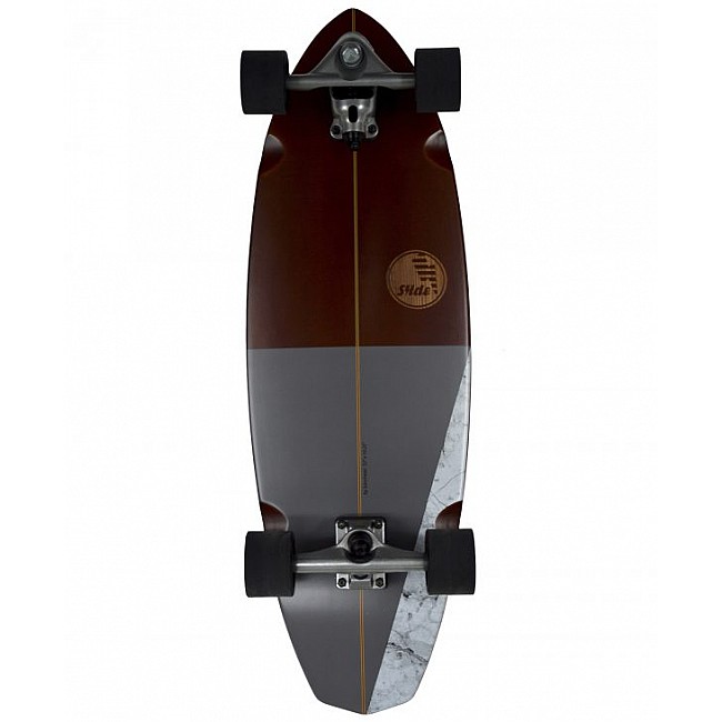 Slide SurfSkate Board 32 inch Diamond Koa Complete Slide SurfSkate Board 32 inch Diamond Koa Complete