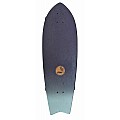 Slide SurfSkate Board 32 inch Fish Indigo Fade Complete Slide SurfSkate Board 32 inch Fish Indigo Fade Complete