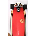 Slide SurfSkate Board 31 inch Gussie Inset Complete Slide SurfSkate Board 31 inch Gussie Inset Complete