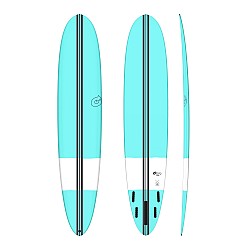 Torq Surfboard 9.1 The Don HP Longboard   Blue/White