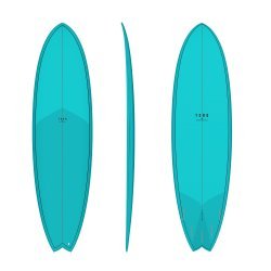 Torq Surfboard 7.2 Fish   Classic Colour