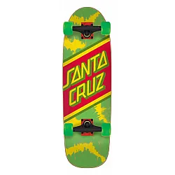 Santa Cruz Rasta Tie Dye Street Cruiser Skateboard 8.79in x 29.05in