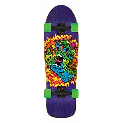 Santa Cruz Toxic Hand Shaped Cruiser Skateboard 9.7in x 31.7in 