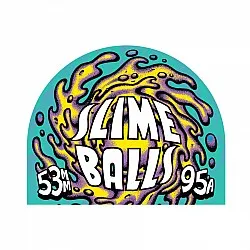 Slime Balls 53mm Snot Rockets Pastel Blue 95a Slime Balls Skateboard Wheels