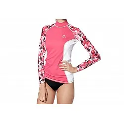IST Ladies Rash Guard Long Sleeve Pink(เสื้อว่ายน้ำผู้หญิงแขนยาวสีชมพู)