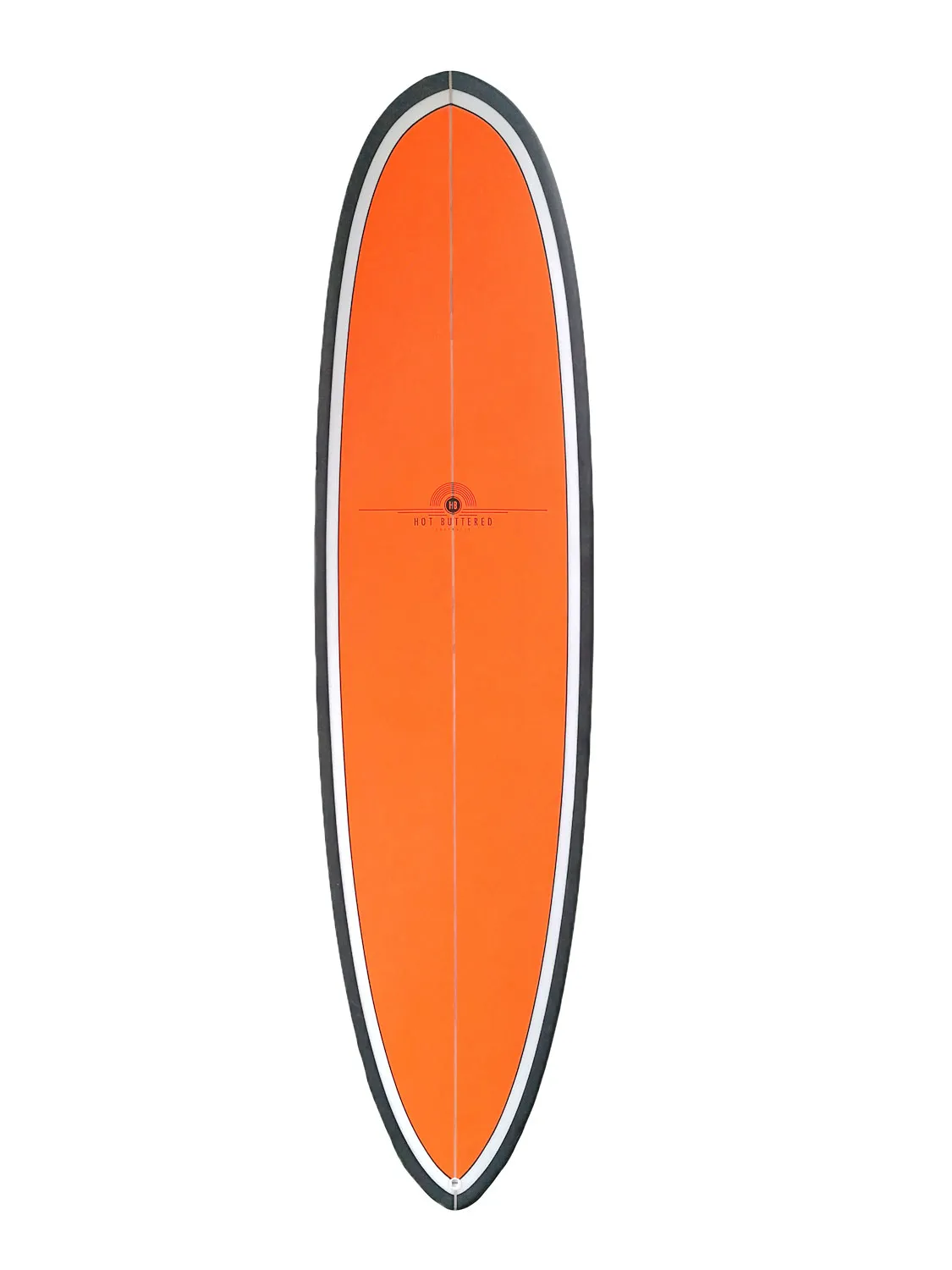 Hot Buttered T-Drop Malibu Surfboard 7'4