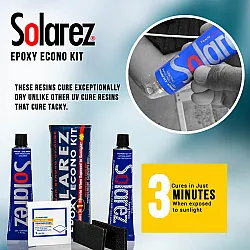 Solarez Epoxy Surfboard Econo Travel Ding Repair Kit