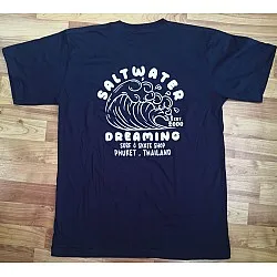 Saltwater Dreaming T Shirt Blue