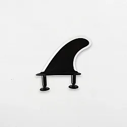Soft Top Surfboard Replacement Fin Set (set of 3)