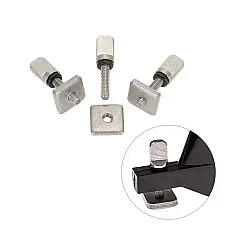 Longboard Fin Screw and Plate (hand tighten) M4