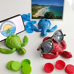 Save Us From Plastics Sea Turtle Holder