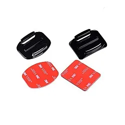 Action Camera Curved and Flat Adhesive Mounts