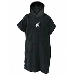 Creatures of Leisure Black Icon Poncho 100% Cotton