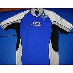 Aropec Lycra Rash Guard Short Sleeve RED (เสื้อว่ายน้ำแขนสั้นสีแดง รุ่น Aropec)