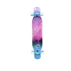 Koston Zodiac Dancing Longboard 46 inch Aqua/Pink