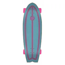 Santa Cruz Prismatic Dot Shark Cruiser Skateboard 8.8in x 27.7in 