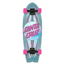 Santa Cruz Prismatic Dot Shark Cruiser Skateboard 8.8in x 27.7in 