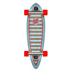 Santa Cruz Decoder Wave Pintail Cruiser Skateboard 9.20in x 33in