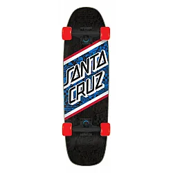 Santa Cruz Flier Collage Street Cruiser Skateboard 8.4in x 29.4in