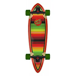 Santa Cruz Serape Dot Pintail Cruiser Skateboard 9.20in x 33in