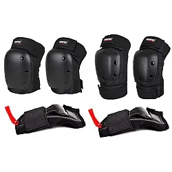 PROPRO Skateboarding Deluxe Protective Pad Set (set of 6) อุปกรณ์ป้องกัน สเก็ตบอร์ด
