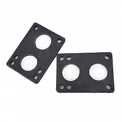 Beast Skateboard Rubber Riser Pads 6mm (set of 2) (แผ่นรองยางไรเซอร์สเก็ตบอร์ด Beast 6 มม. (ชุด 2 ชิ้น))