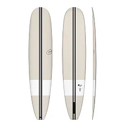 Torq Surfboard 9.3 The Horseshoe Longboard   Stone/White
