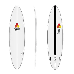 Channel Islands X Lite M23 Surfboard White 7.4