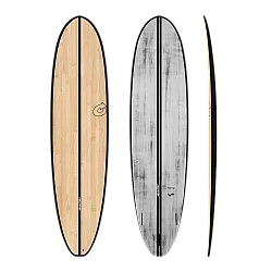 Torq ACT Surfboard 8.0 V+ Bamboo Black Rails